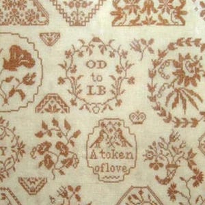 StitchyBox - The Beatrix Potter Quaker Sampler, cross stitch pattern