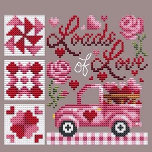 Loads of Love by Shannon Christine designs, cross stitch pattern