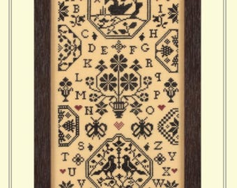 Quaker Sampling VIII by With My Needle cross stitch pattern