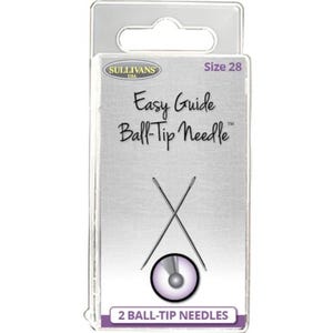 Easy Guide Ball-Tip Needle - Size 28 (2pack)