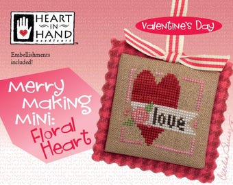 Merrymaking Mini Floral Heart by Heart in Hand