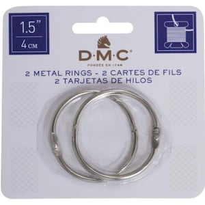 DMC Metal Rings 1.5"