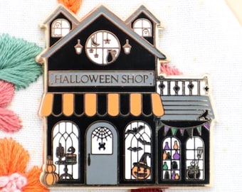 Halloween Shop Needle Minder by Flamingo Toes Main Street Series