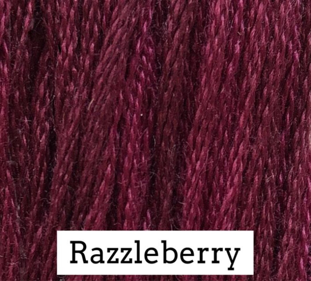 Razzleberry Classic Colorworks Thread - Etsy
