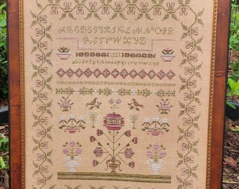 Lenten Rose by samplers not forgotten cross stitch pattern