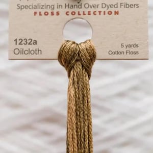 Oilcloth Weeks Dye Works Hand Dyed Floss
