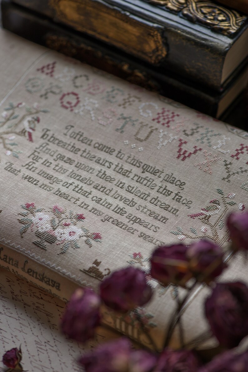 My Little Garden Sampler by Stitches Through the Years, Digital ...