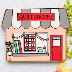 Quilt Shoppe Needle Minder or Scissor Fob Flamingo Toes Cross Stitch Accessory