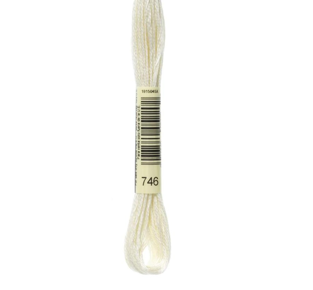 DMC 746 Thread - Etsy