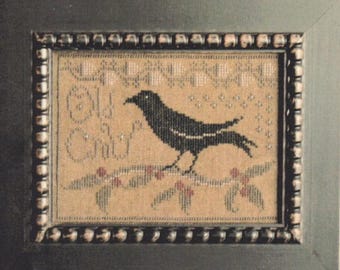Old Crow Cross Stitch Pattern by La D Da