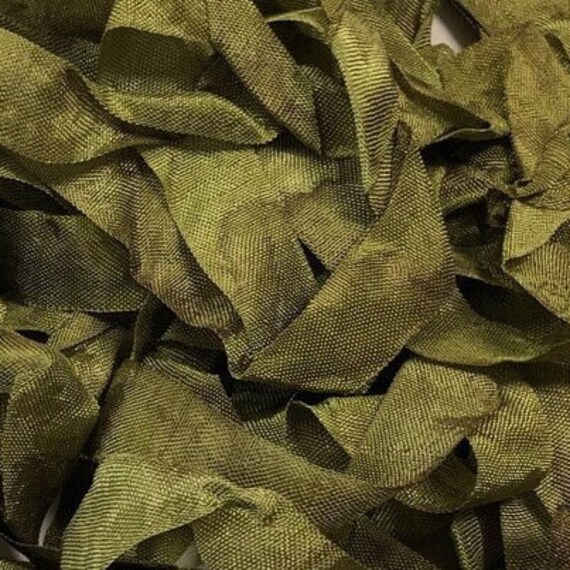 Visual Arts Ribbon Grubby Frog Ribbon by Lady Dot Creates 3yds etna.com.pe