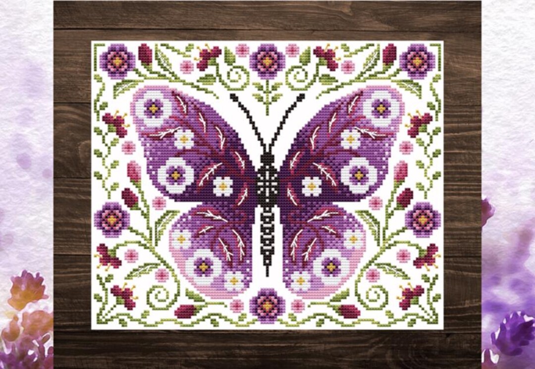 Butterfly Bliss – Shannon Christine Designs Cross Stitch Pattern - Etsy