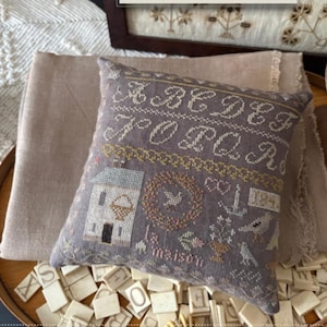 Spring Sampler Fragment, cross stitch pattern by Shakespeare&#39;s Peddler, 2025 Nashville market