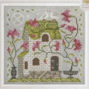 Fabulous House Series by Cottage Garden Samplings, cross stitch pattern, #4 Cottage