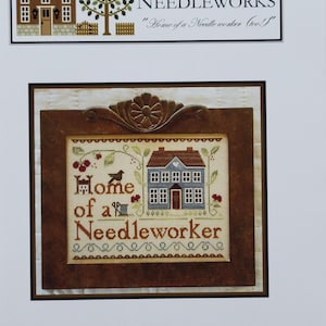 Home of a needleworker Too by little house needleworks, Counted cross stitch pattern