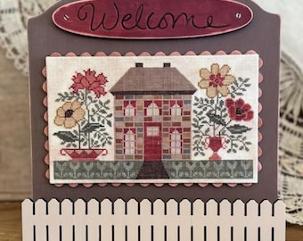 Welcome Home Cross Stitch Chart by Teresa Kogut XS400