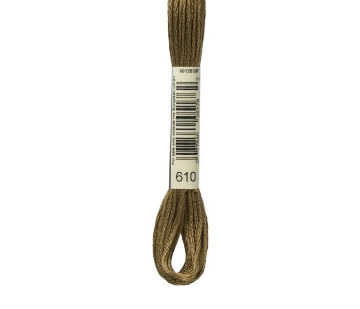 DMC 610 Thread - Etsy