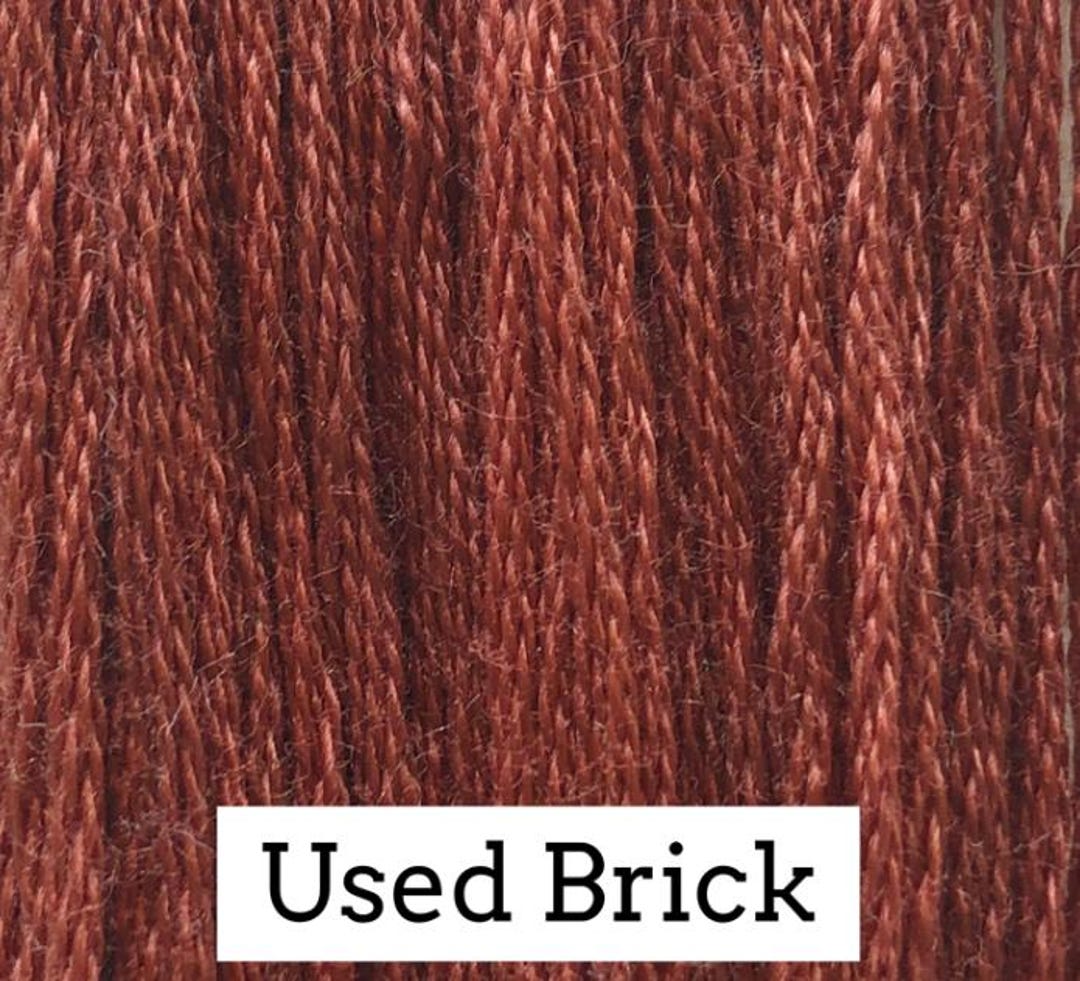 Used Brick Classic Colorworks Thread - Etsy