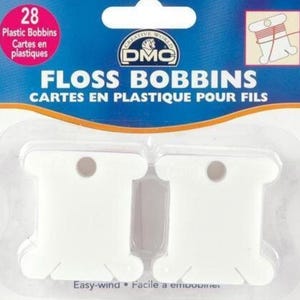 DMC Plastic Floss Bobbins