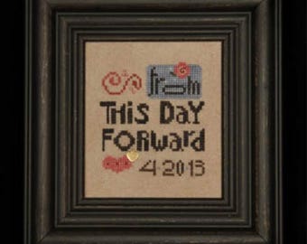 From This Day Forward Cross Stitch Pattern by Heart in Hand