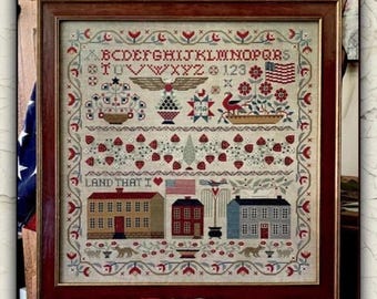 Land That I Love Cross Stitch Booklet by Teresa Kogut