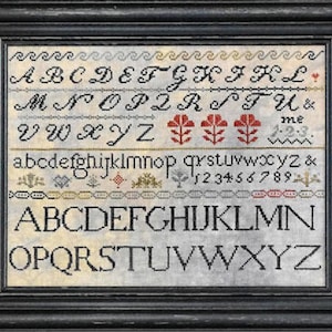 U and me 123, by La D Da, Cross stitch pattern