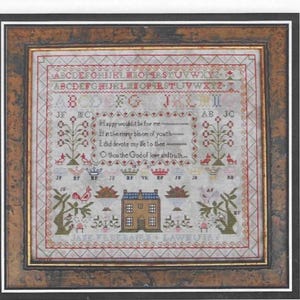 Jane Freebairn 1850 by Victorian Rose Needlearts, Cross stitch pattern