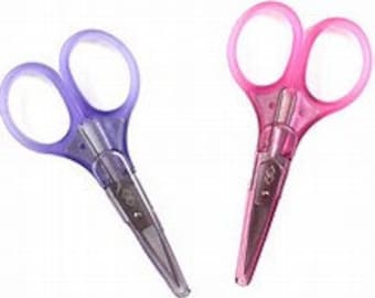 Pink or purple 3 3/4" Embroidery Scissors