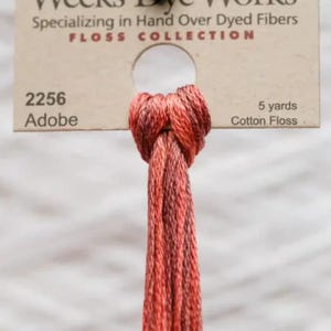Adobe Weeks dye works