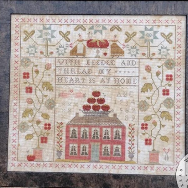With Needle & Thread, with thy needle and thread, cross stitch pattern, 2026 Nashville Needlework Market - Pre-order
