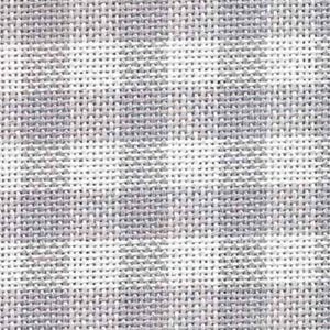 May include: Close-up of a woven fabric with a checkered pattern. The fabric features a repeating design of white and gray squares, creating a textured surface. The weave is tight, suggesting a durable material.