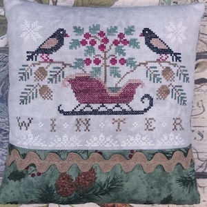 Seasons Winter by Lila&#39;s Studio, cross stitch pattern
