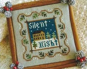 Silent Night, by Little house Needleworks, cross stitch pattern