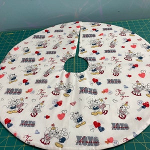 24inch Valentines Mickey themed skirt