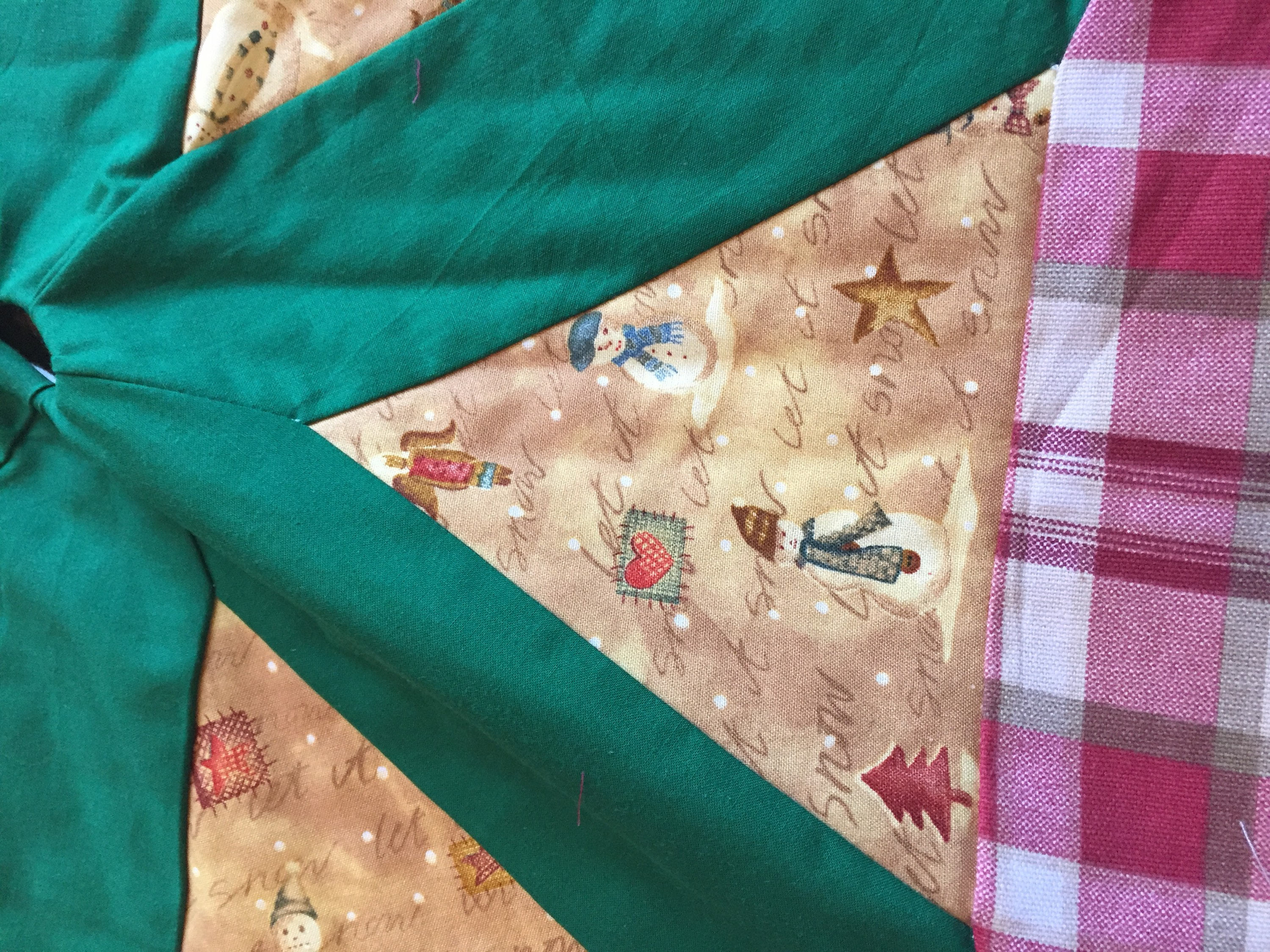 24 Plaid Tabletop Tree Skirt Etsy