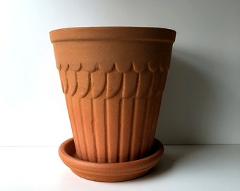 Angel Planter, Angel Pot, Terra cotta Pot, Angel Wings, Feathers, 4 inch Pot, Bird Wings, Holiday Planter, Christmas Planter, Spiritual