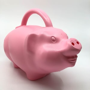 Pig Watering Can, Pink Pig, Fun Watering Can, Cute Watering Can, Animal Watering Can, Child&#39;s Watering Can, Novelty Watering Can, Piglet