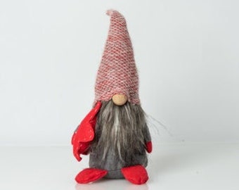 Winter Gnome, Gnome with Stuffed Toy, Child Gnome, Gnome Decor, Gnome Plush,  Childs Room, Kid Decor