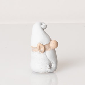 Mini Garden Gnome ~  Cement ~ Use Indoors or Out ~ Garden Decor ~ Plant Shelf Decor ~ Terrarium Figurine