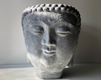 Buddha Planter, Buddha Pot, Buddha Head Planter, Head Vase, Face Planter, Face Pot, Spiritual, Personal Altar, Serenity, Meditation, Om