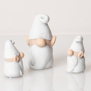 Garden Gnome Small ~ Cement for Outdoor or Indoor Use ~ Garden ~ Terrarium ~ or House Plant Decor