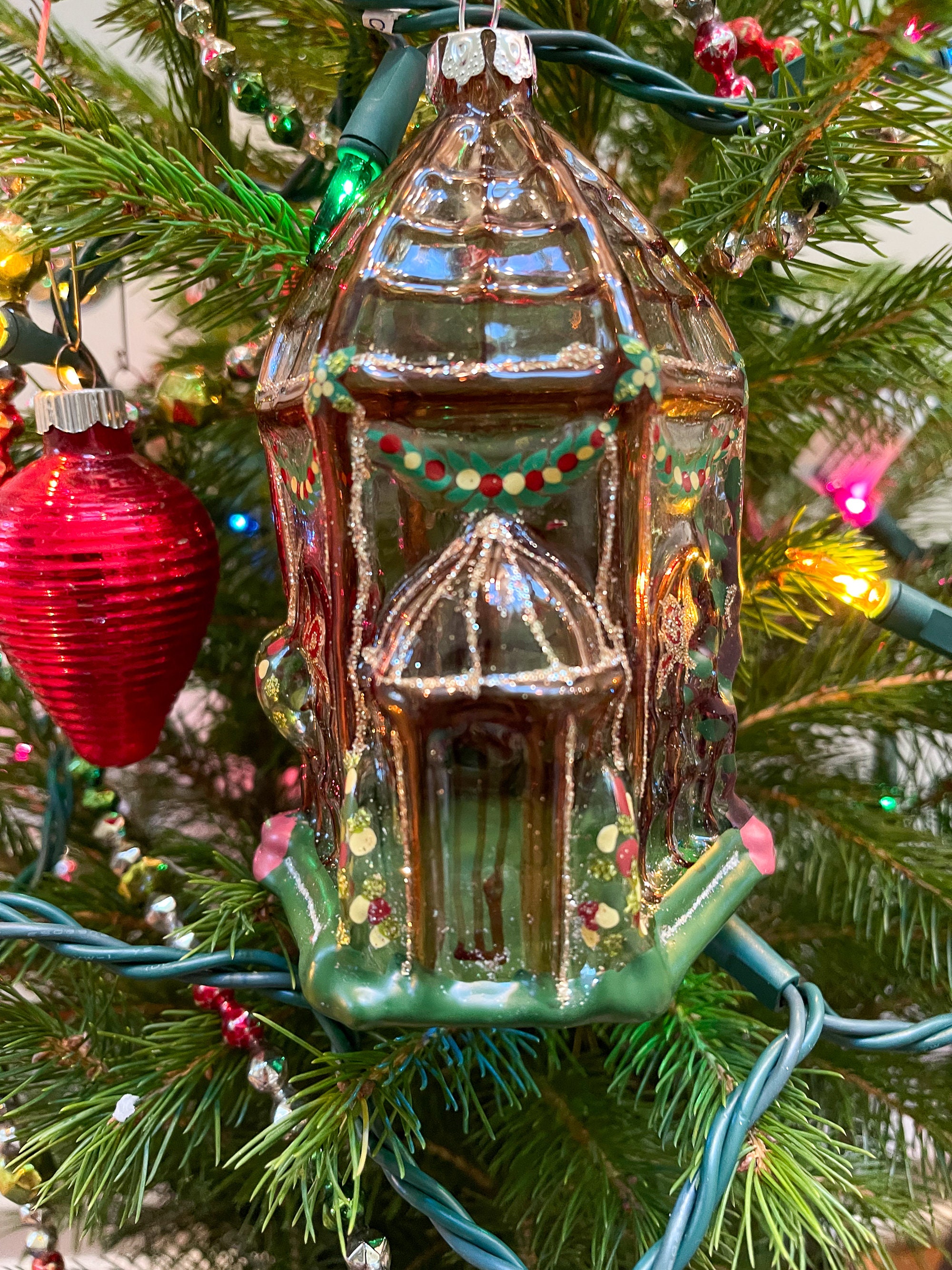 Large Greenhouse Ornament Christmas Ornament Garden Etsy