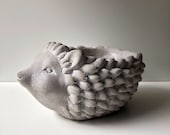 Nubby Hedgehog Planter, Hedgehog Pot, Cute Planter, Animal Planter, Animal Pot, Plant Pot, Plant Container, Gift for Her, Gift for Gardner