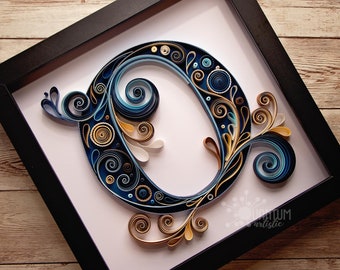 Quilling Letter Etsy