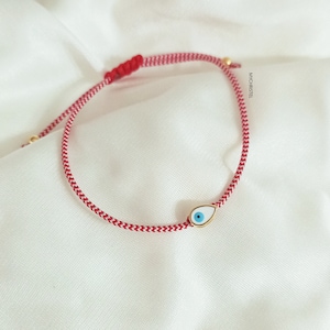 martakia, martis bracelet, red and white cord, greek jewelry, evil eye jewelry, protection bracelet, march bracelet, greek evil eye bracelet