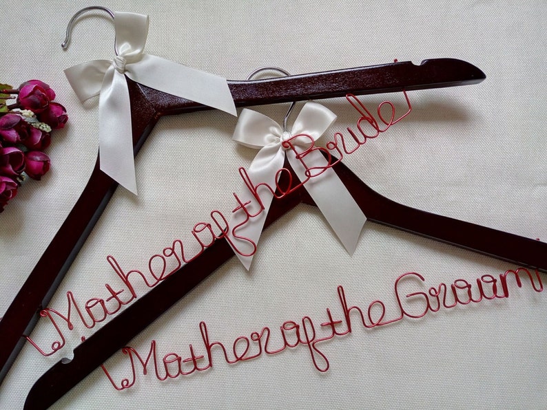 Personalized Wedding Hanger,bridesmaid Hanger,custom name hanger,bride hanger,gifts,Mother of the Bride Hanger,Mother of the Groom Hanger