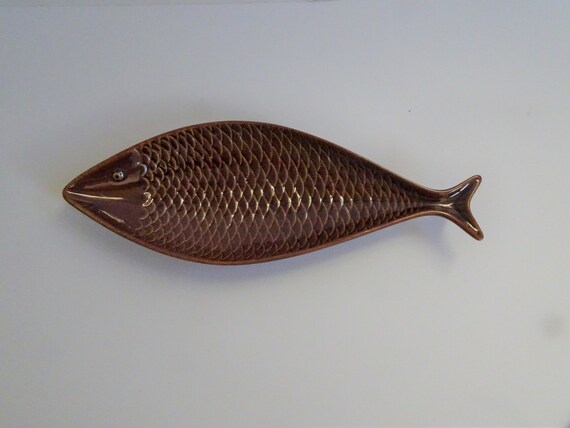 Vintage Gustavsberg Fish Dish. Stig Lindberg - Etsy