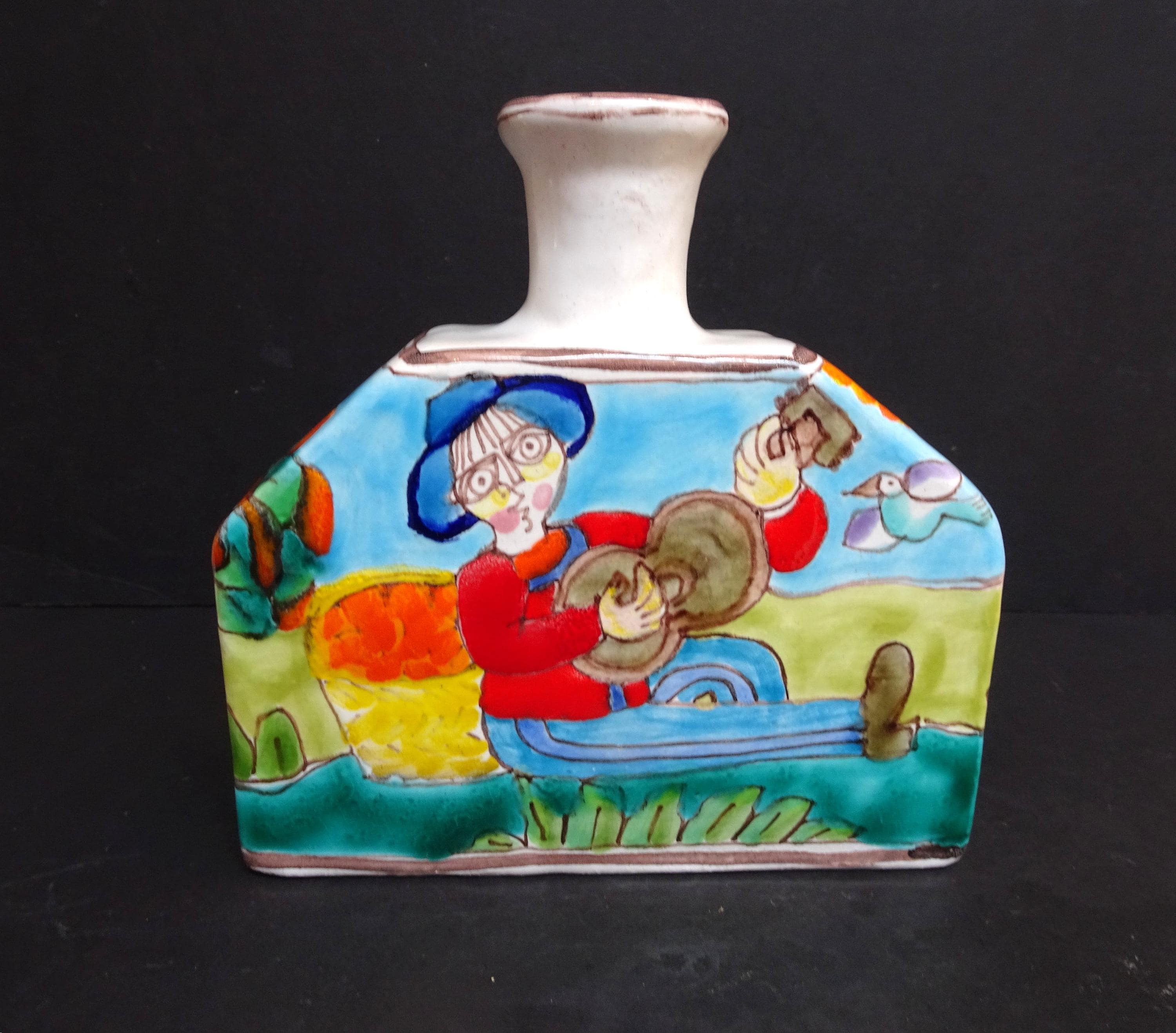 Sicilian lemon vase - Etsy 日本