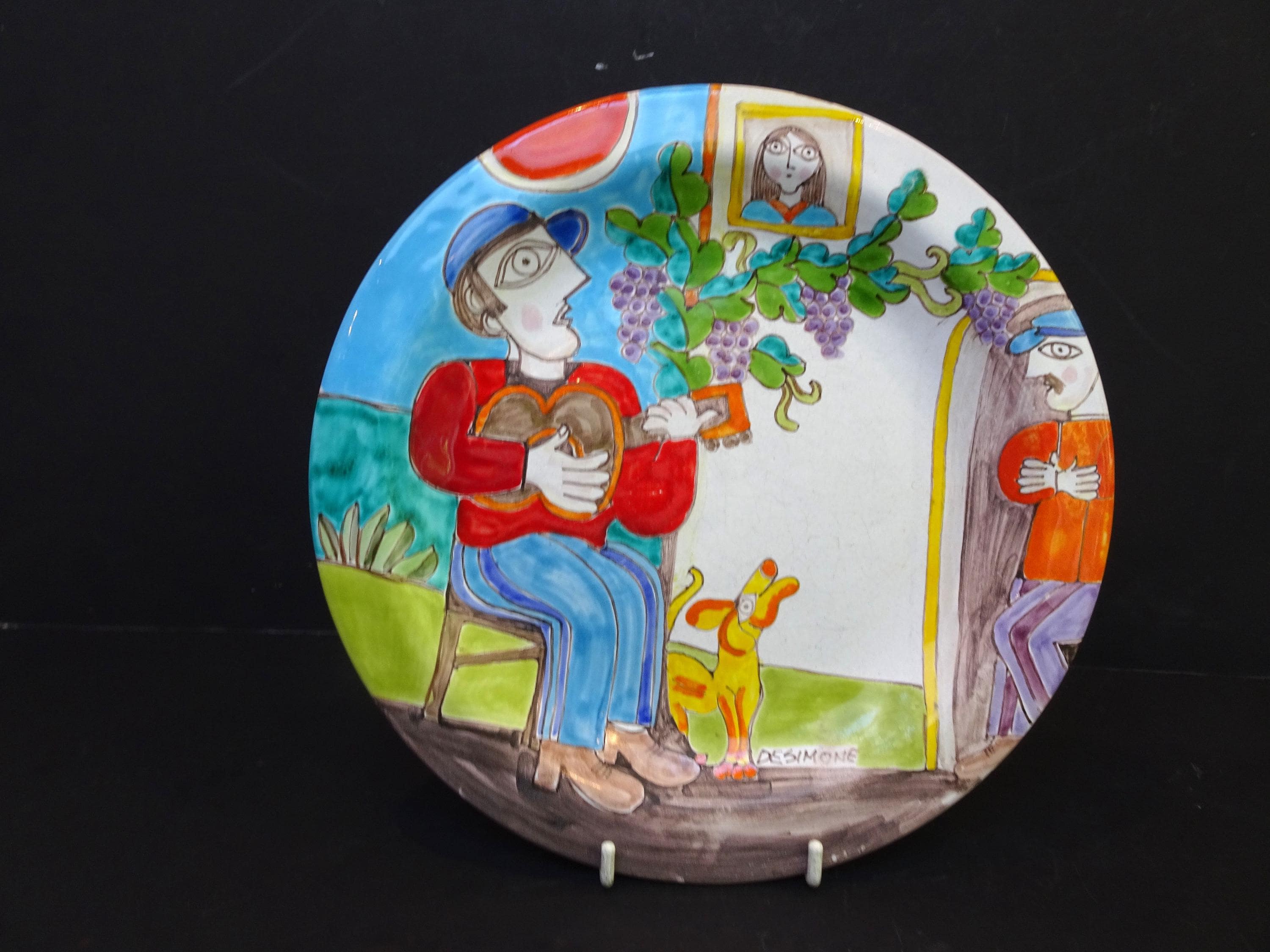 Desimone Italy Plate - Etsy