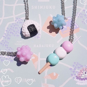 Japanese Snack Time necklace